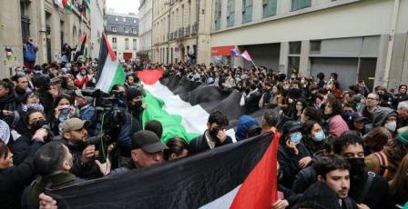 احتجاجات بجامعات وعواصم أوروبية للمطالبة بوقف الحرب على غزة