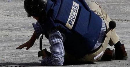إصابة صحفي برصاص الاحتلال في جنين