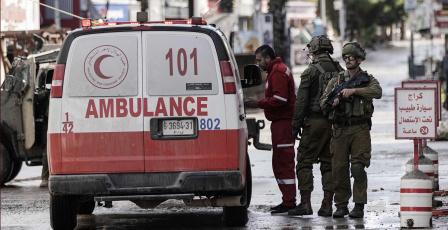 إصابة شاب برصاص الاحتلال قرب جدار الفصل العنصري في الرام