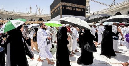 بدء تفويج حجاج فلسطين من المدينة المنورة إلى مكة المكرمة