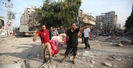 شهداء وجرحى إثر قصف الاحتلال مدينة غزة