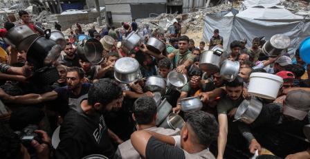 "العفو الدولية": الأوضاع في غزة مرعبة ولم يعد هناك طعام