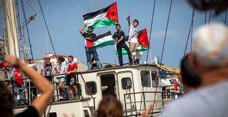 ناشطون في "أسطول الصمود": صحوة الضمير العالمي ترعب إسرائيل
