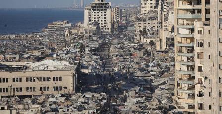سكافي لراية: استهداف الأبراج والبنية التحتية خطة ممنهجة لاقتلاع الفلسطينيين