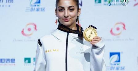 فيفيان عليص تُهدي فلسطين أول ذهبية في الألعاب الآسيوية للمواي تاي