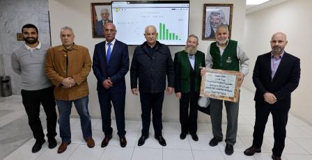 وزارة الداخلية تفتتح مشروع الطاقة الشمسية في مقرّها الرئيسي برام الله