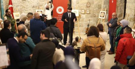 افتتاح معرض " بين الماء والطين" للفنانة المقدسية سندس الرجبي