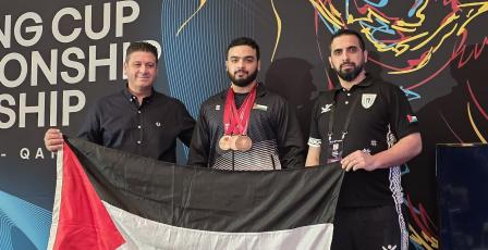 حمادة يحقق أربع برونزيات في بطولتيّ العرب وغرب آسيا لرفع الأثقال