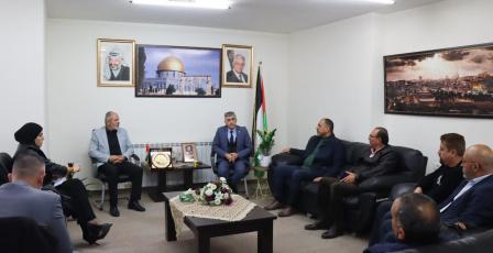 وزارة النقل والمواصلات وبلدية سلواد تبحثان تطوير خدمات دائرة السير