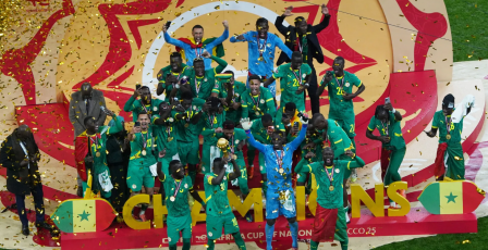 "السنغال تحتفل بالكأس وجائزة غير مسبوقة"