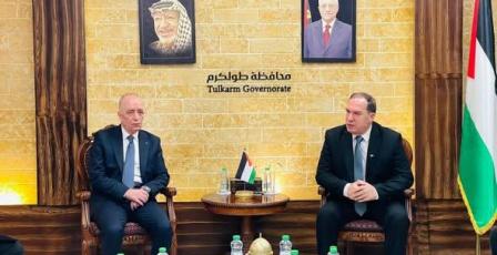 محافظ طولكرم يستقبل رئيس سلطة الأراضي في إطار مناقشة مجموعة قضايا