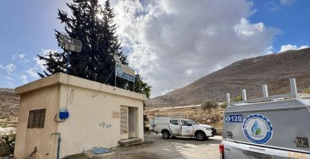 وقف مؤقت لضخ المياه من آبار "عين سامية" نتيجة اعتداء المستوطنين