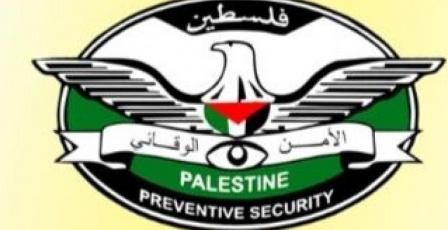 جهاز الأمن الوقائي يصدر بياناً حول الحادث المؤسف في طوباس