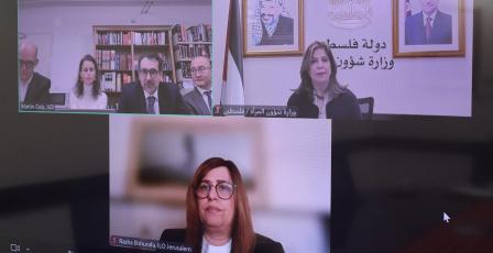 وزارة شؤون المرأة ومنظمة العمل الدولية تبحثان واقع النساء العاملات في فلسطين