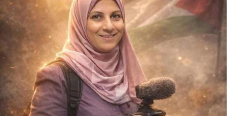 "مدى" يدين استشهاد الصحفية أمال شمالي في قصف إسرائيلي وسط قطاع غزة