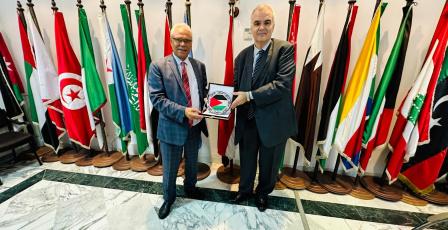 السفير القدومي يزور الهيئة العربية للطاقة الذرية في تونس