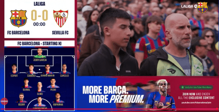 مشاهدة مباراة برشلونة وإشبيلية بث مباشر الآن يلا شوت في الدوري الإسباني 2026