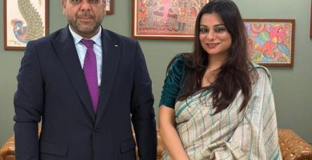 السوداني يلتقي سفيرة الهند لبحث العلاقات الثقافية المشتركة