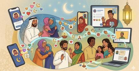 أجمل تهنئة عيد الفطر 2026 مكتوبة.. 100 رسالة عيد مبارك قصيرة للواتساب