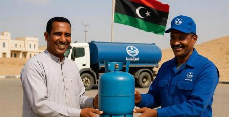 رابط منظومة حجز غاز الطهي 2026 في ليبيا شركة البريقة: شرح التحديثات وطريقة استرجاع الرمز