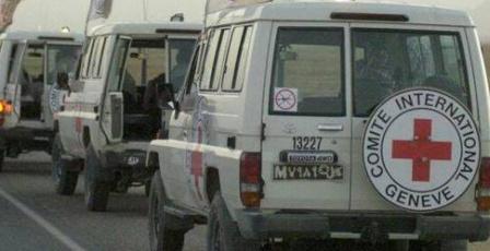 الصليب الأحمر: تسهيل نقل خمسة معتقلين مفرج عنهم ولمّ شملهم بعائلاتهم