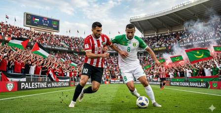 مشاهدة مباراة فلسطين وموريتانيا بث مباشر اليوم 31-03-2026 ودية دولية