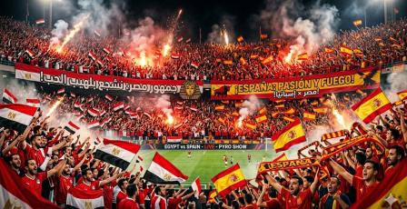 رابط مشاهدة مباراة مصر وإسبانيا بث مباشر اليوم 31-03-2026 يلا شوت