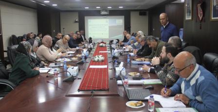 سلطة المياه تطلق دراسة الأثر البيئي والاجتماعي لمشروع نقل المياه المعالجة من نابلس إلى الجفتلك