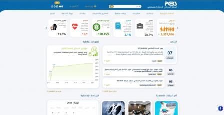 الإحصاء الفلسطيني يطلق النسخة الأولى من موقعه الإلكتروني الجديد