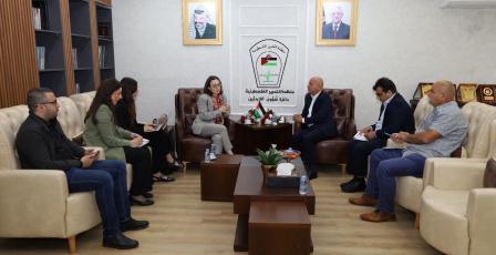 أبو هولي يطالب بلجيكا بحشد دعم دولي للأونروا وتأمين تمويل مستدام