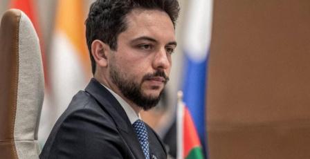 ولي العهد الأردني يحذر من انشغال العالم عن معاناة الفلسطينيين