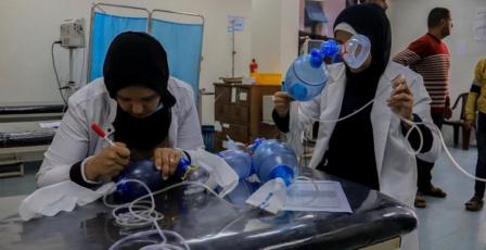 تحذير من خطر توقف محطة توليد الأكسجين الوحيدة في غزة والشمال