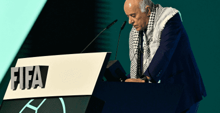 الرجوب أمام كونغرس الفيفا: ملفنا الآن أمام محكمة التحكيم الرياضي