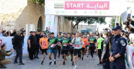 بالأسماء: تتويج الفائزين في ماراثون فلسطين الدولي العاشر في بيت لحم