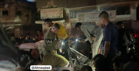 شهيدان وعدد من الجرحى بقصف الاحتلال مركبة غرب مدينة غزة