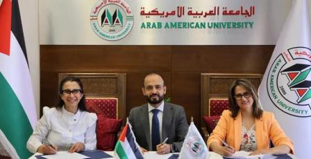 الجامعة العربية الأمريكية وجمعية التمكين الاقتصادي والاجتماعي الخيرية وشركة راية للإعلام والنشر يوقّعون اتفاقية شراكة لإطلاق مشروع “مسارات إعلامية”
