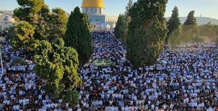 المفتي العام: صلاة عيد الأضحى الساعة السادسة وعشر دقائق صباحا