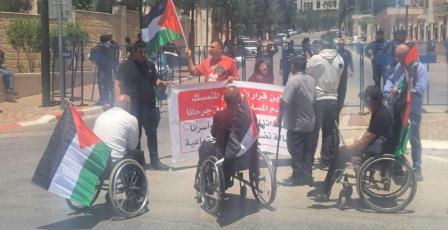 خاص | تعليق اعتصام الجرحى بعد وعود بصرف دفعة مالية قبل العيد