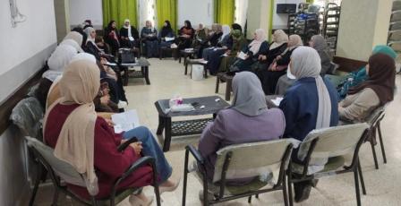 جمعية المرأة العاملة الفلسطينية للتنمية تنظم لقاءً لتبادل الخبرات بين مجالس الظل لتعزيز المشاركة السياسية للنساء في نابلس