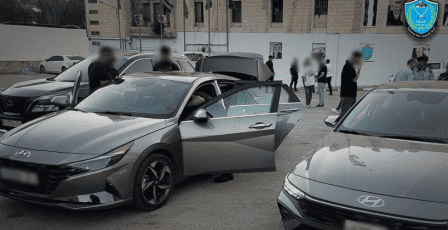 ضبط مركبتين تحملان نفس لوحة الأرقام في نابلس