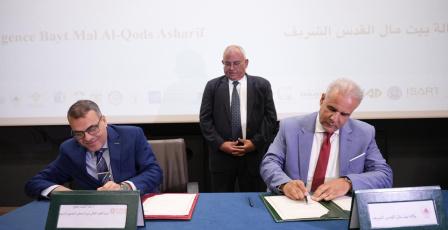 الرباط: توقيع اتفاقية لتكوين طلبة فلسطينيين من القدس وتدريبهم في مهن السمعي البصري والسينما