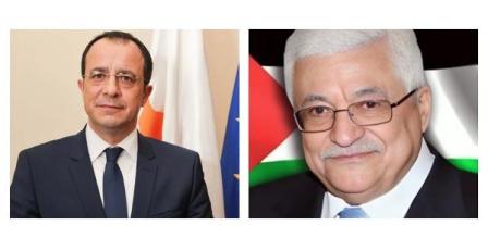 اتصال هاتفي بين الرئيس عباس ونظيره القبرصي