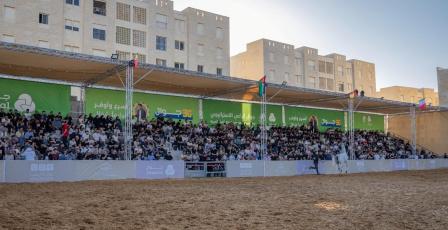 عشرات الآلاف يشاركون في ختام بطولة "روابي فلسطين لجمال الخيل العربية الأصيلة" في مدينة روابي