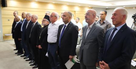 مؤسسة ياسر عرفات وجامعة القدس تعقدان ندوة حول: "إدارة الأراضي من منظور تنموي في ظل مصادرتها وشراسة الاستيطان