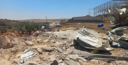 توثيق سجلات وزارة الزراعة لانتهاكات الاحتلال خلال الأسبوع الماضي
