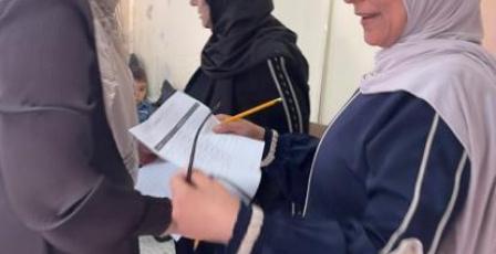 جمعية المرأة العاملة تنفذ تدريبًا حول بناء شبكات الدعم المجتمعية للنساء في الخضر جنوب بيت لحم