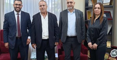 قطامي يبحث احتياجات الهيئات المحلية ومجالس الخدمات المشتركة في سلفيت ورام الله