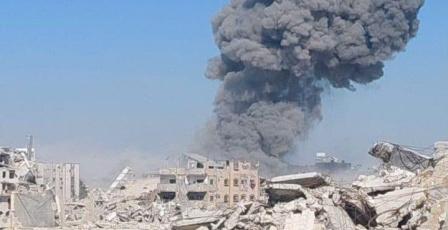 7 شهداء منذ الصباح.. ارتقاء 4 مواطنين في قصف ورشة بحدادة جنوب مدينة غزة