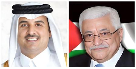 الرئيس يصل قطر ويلتقي الأمير تميم ويعزي بوفاة الشيخ حمد بن خليفة آل ثاني