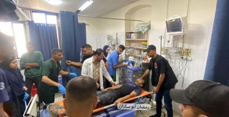 ثلاثة شهداء ومصابون في قصف الاحتلال تجمعا للمواطنين في حي الزيتون بمدينة غزة